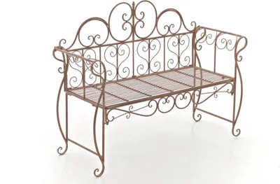Produktbild von TPFGarden Gartenbank Minno antik braun
