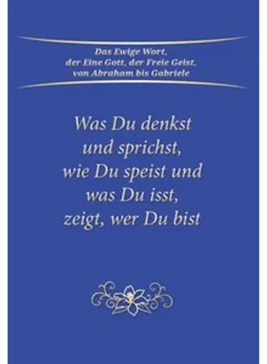 Image de Was du denkst und sprichst, wie du speist und was du isst, zeigt wer du bist