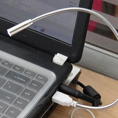 Produktbild von Tragbare einstellbare praktische LED -Licht -USB -Lampe für Laptop -Notebook -PC -Computer