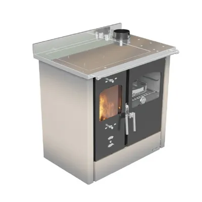 Produktbild von Lincar Holzherd Modell Omega 9,33 KW - Cappuccino