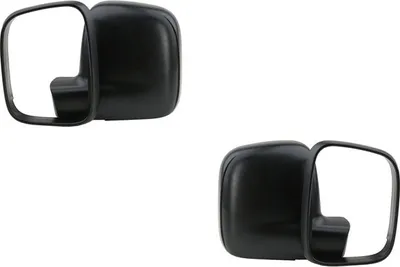 Produktbild von Spiegel Rahmen Links & Rechts Set passend für VW Transporter T5 03-10/09 schwarz 7H1857527A 7H1857527A9B9 Johns