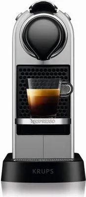 Produktbild von Krups Nespresso CitiZ, Espressomaschine, 1 l, Kaffeekapsel, 1260 W, Silber