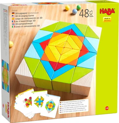 Produktbild von 3D-Legespiel Würfelmosaik