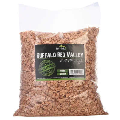 Zdjęcie produktu dla Terrario Buffalo Red Valley 5l - średnie zrębki olcha