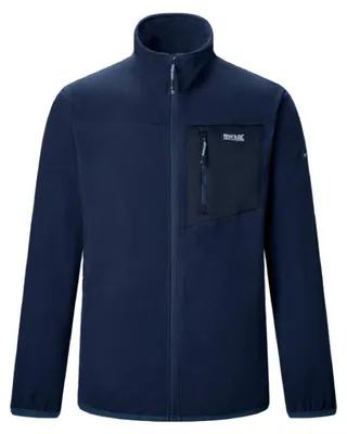 Obrázok produktu pre Regatta – Fleecová bunda "Eadle" pre pánov, celozipový zips, model RG13285 (veľkosť S), farba: námorná modrá