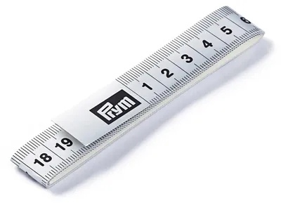 Produktbild von PRYM Maßband Fixo selbstklebend, Silberfarbig mit cm-Skala