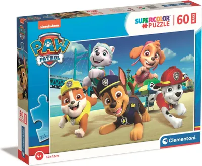 Immagine prodotto di Clementoni puzzle 60 maxi SuperKolor Paw Patrol 26591