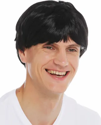 Produktbild von WIG ME UP Perücke Herren kurz glatt schwarz 2232-ZA103