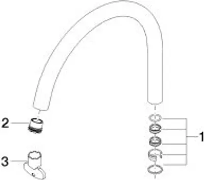 Produktbild von Dornbracht 90282231300-00 Auslauf Ersatzteile