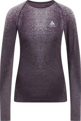 Produktbild von Odlo Blackcomb Base Layer Langarm-Shirt Damen | 196291-21092, Größe:S