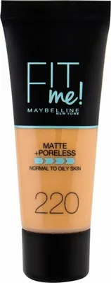A tube of Maybelline Fit Me! Foundation.