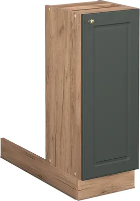 Produktbild von Kücheninsel Vicco Fame-Line Grün-Gold Landhaus 30 cm ohne Arbeitsplatte, Model 38621