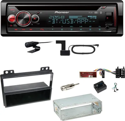 Produktbild von Pioneer DEH-S720DAB Bluetooth Digitalradio MP3 Einbauset für Ford Fusion Fiesta
