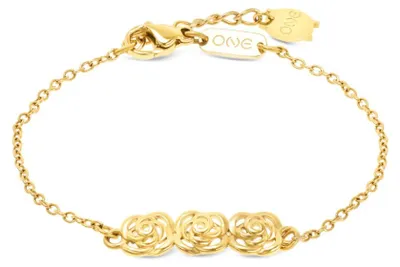 Produktbild von Eleganter Damen Armreif in Gold aus der Serie Eins