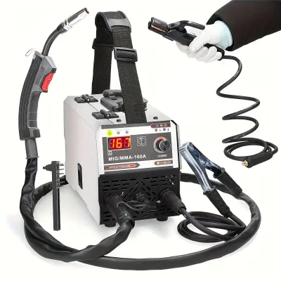 Obrázok produktu pre Zvárač – Invertorový zvárač – Zvárač s elektródou – Zvárač TIG – 2 v 1 – Zvárací prúd 120A