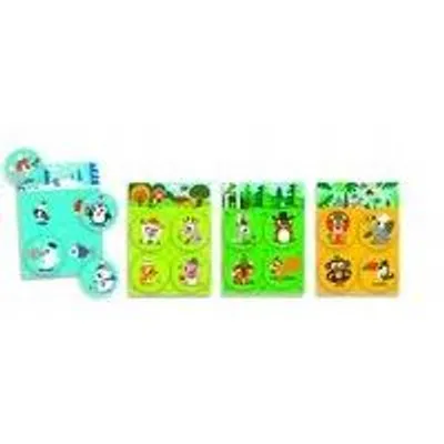 Produktbild von Djeco Holz Lotto Tiere Zuordnungsspiel für Kinder