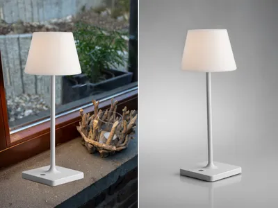 Immagine prodotto di Lampada da tavolo a LED per esterni JAMMIN Bianco