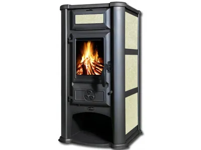 Obrázek produktu pro TIM SISTEM, krbová kamna na TP Lederata ECO 8,10 kW béžová