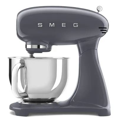 Produktbild von SMEG Küchenmaschine,Knetmaschine Rührmaschine mit Knethaken, 800,00 W, 4,80 l Schüssel, Edelstahl Schüssel, 6 Stufen Bedienfreundlich Mischen Schlagen
