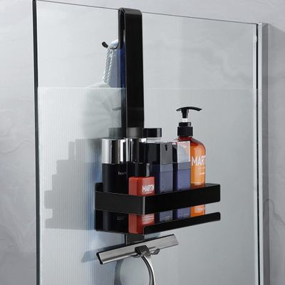 Freetoo Duschregal, 304 Edelstahl Duschkörbe & -Ablagen, Duschablage zum Hängen ohne Bohren, Duschregal Shampoo Halterung mit Haken