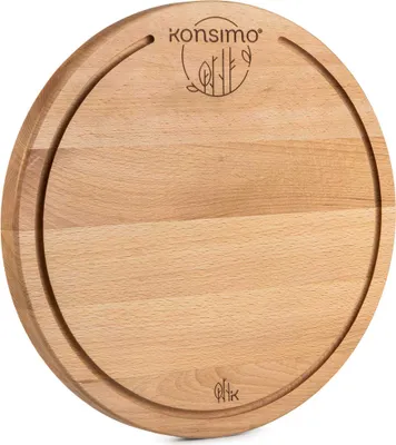 Obrázek produktu pro KONSIMO Krájecí prkénko "LESTE", buk ošetřený olejem, bukové dřevo, moderní, 32|h2cm
