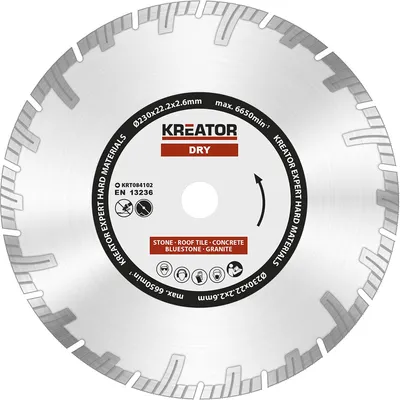 Produktbild von Expert Diamant Trennscheibe ø 230 x 22,2 x 2,6 mm Trocken Beton Stein Marmor