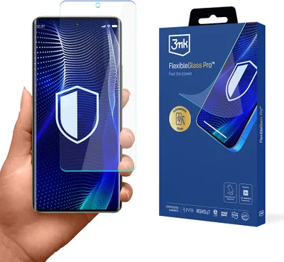 Produktbild von 3mk Display Hybridglas FlexibleGlass Pro für Realme 12 5G 0,3mm