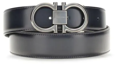Produktbild von Ferragamo Guertel aus Kalbsleder in Blau
