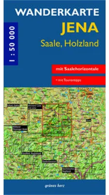 Image de Carte de randonnée Iéna, Saale, Holzland