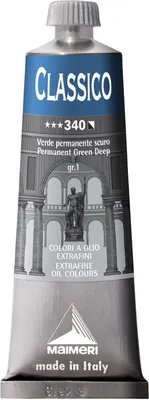 Immagine prodotto di Maimeri Classico Olejová barva Verde Permanente Profondo 60 ml 1 ks