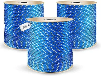 Immagine prodotto di Corda intrecciata in PP blu, 8 mm, 50 m