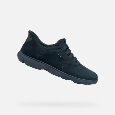 Produktbild von Geox NEBULA 2.0 PLUS Herrenschuhe - sportliche Slipper - Halbschuhe blau NEU
