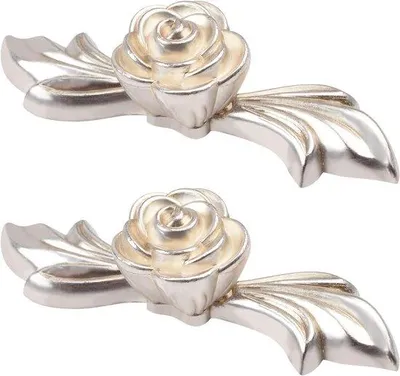 Produktbild von Alteirose Vintage Retro Garderobe Lade mit Schrauben, 2 Stück, mit Rückplatte