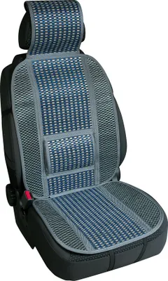 Produktbild von Lehnenauflage Lampa Sommerrückenlehne aus natürlicher Bambusfaser - Blau