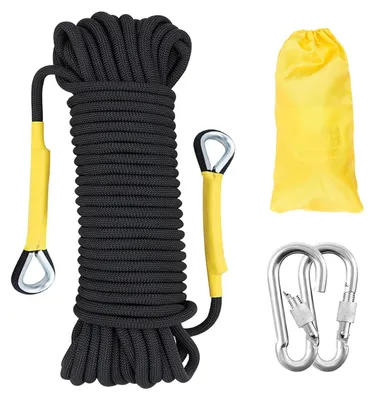 Productafbeelding van Nylon Klimtouw voor Buiten met 2 Karabiners