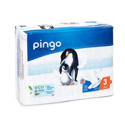 Produktbild von Windeln midi 4-9 kg Pinguin Pingo Swiss 44 St