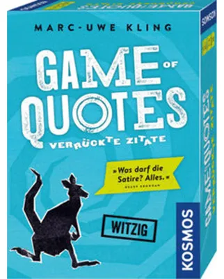 Produktbild von Game of Quotes - Verrückte Zitate