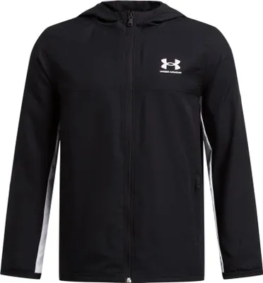 Produktbild von Under Armour Ua B Rival Wvn Jacket - black, Größe:M