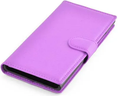 Produktbild von Cadorabo Hülle für Nokia Lumia 730 Schutz Hülle in Lila Handyhülle Etui Case Cover Magnetverschluss