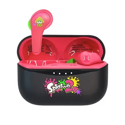 Produktbild von OTL Technologies Nintendo Spatoon 2, Kabellos, Anrufe/Musik, 20 - 20000 Hz, 42 g, Kopfhörer, Schwarz, Rot