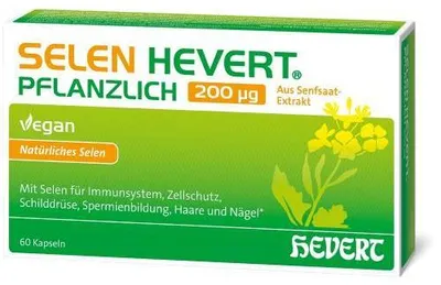 Zdjęcie produktu dla Selen Hevert herbal 200 μg kapsułki 60 kapsułek