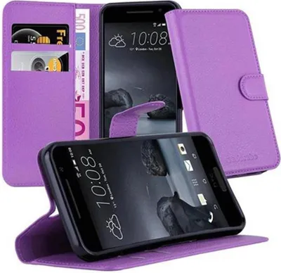 Image de Cadorabo Housse pour HTC ONE A9 Housse de protection en violet Housse pour portable Etui Case Cover Fermeture magnétique
