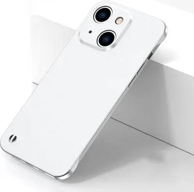 Produktbild von König Design Hülle kompatibel mit Apple iPhone 13 Kunststoff Soft Handyhülle - Handy Case Weiß