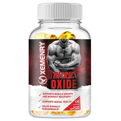 Image de Stimulant de testostérone, oxyde nitrique, L-arginine, L-citrulline, 120 capsules