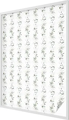 Obrázek produktu pro Vitrážová fólie na okno - 146x100 cm - vitrážový vzor - neprůhledná dekorativní fólie pro ochranu soukromí - samolepicí, UV ochrana - Pflanzenzauber