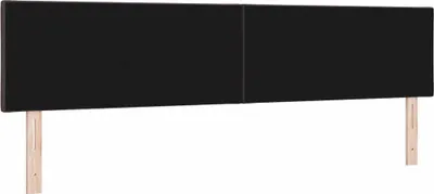Produktbild von vidaXL Kopfteil Dunkelbraun 200 cm Stoff