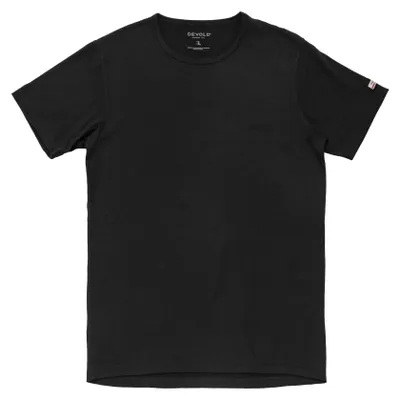 Image de Devold BREEZE PLUS MERINO 200 T-SHIRT BLACK XL