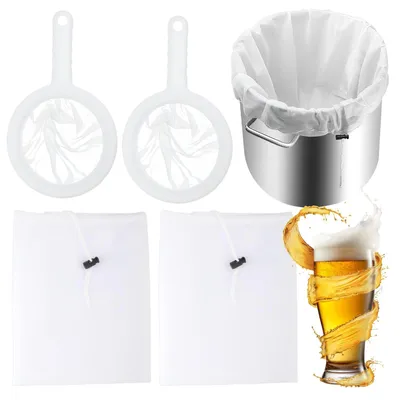 Filtersack-Set 4-teilig 66x56 cm für Bier- und Saftbereitung