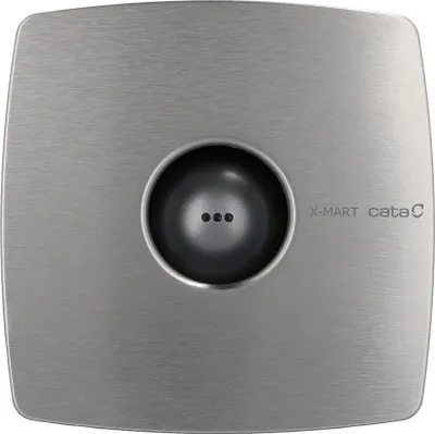 Obrázek produktu pro CATA X-MART 10 INOX, Stříbrná, Strop, Zeď, Plast, 38 dB, 2500 ot/min, 10 cm