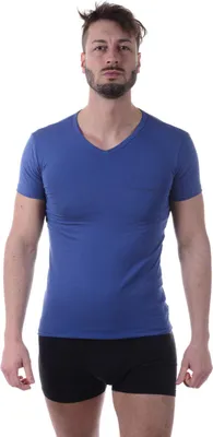 Obrázok produktu pre Emporio Armani pánske 2-pack tričko s V-výstrihom a logom, modré stredné